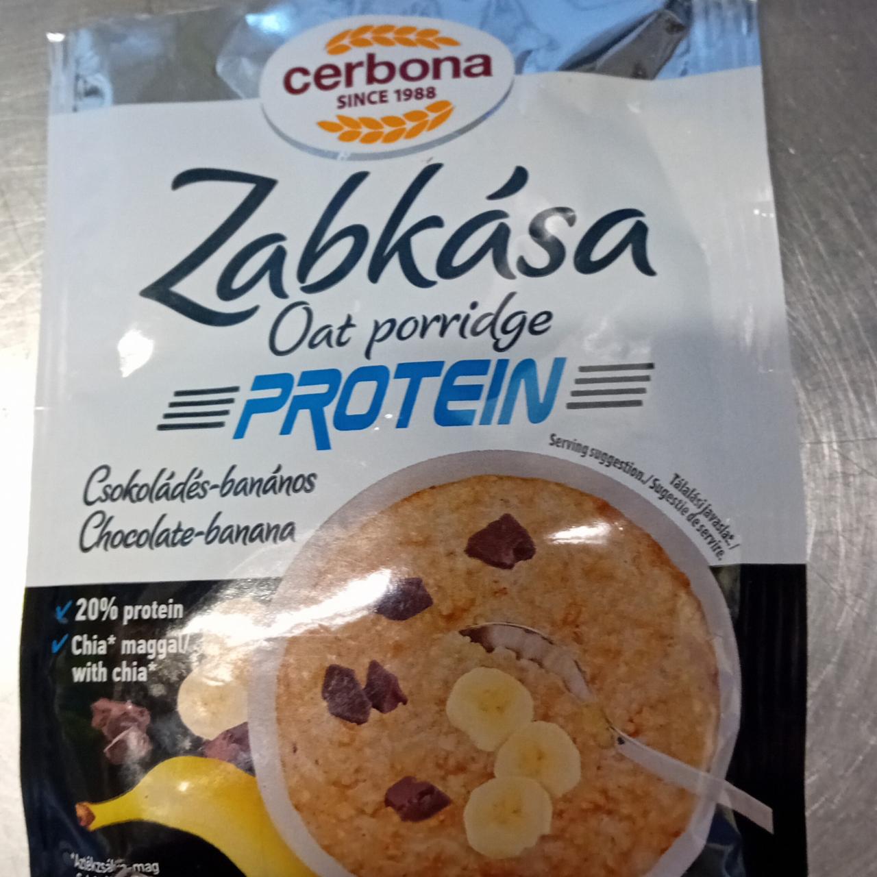 Fotografie - Cerbona sport protein porridge (banán-čokoláda)