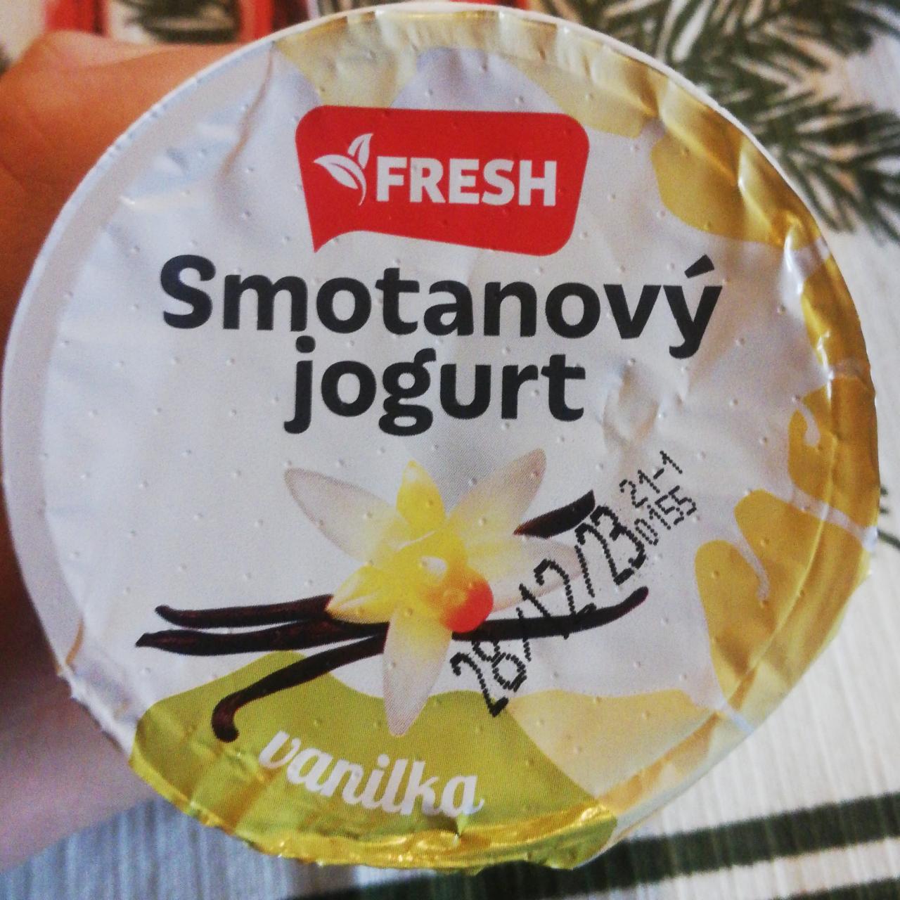 Fotografie - Smotanový jogurt vanilka Fresh