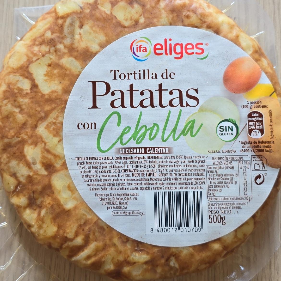 Fotografie - Tortilla de Patatas con Cebolla ifa eliges