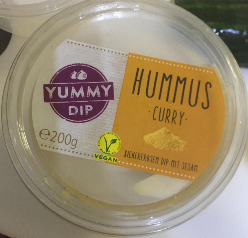 Fotografie - Hummus curry Yummy dip