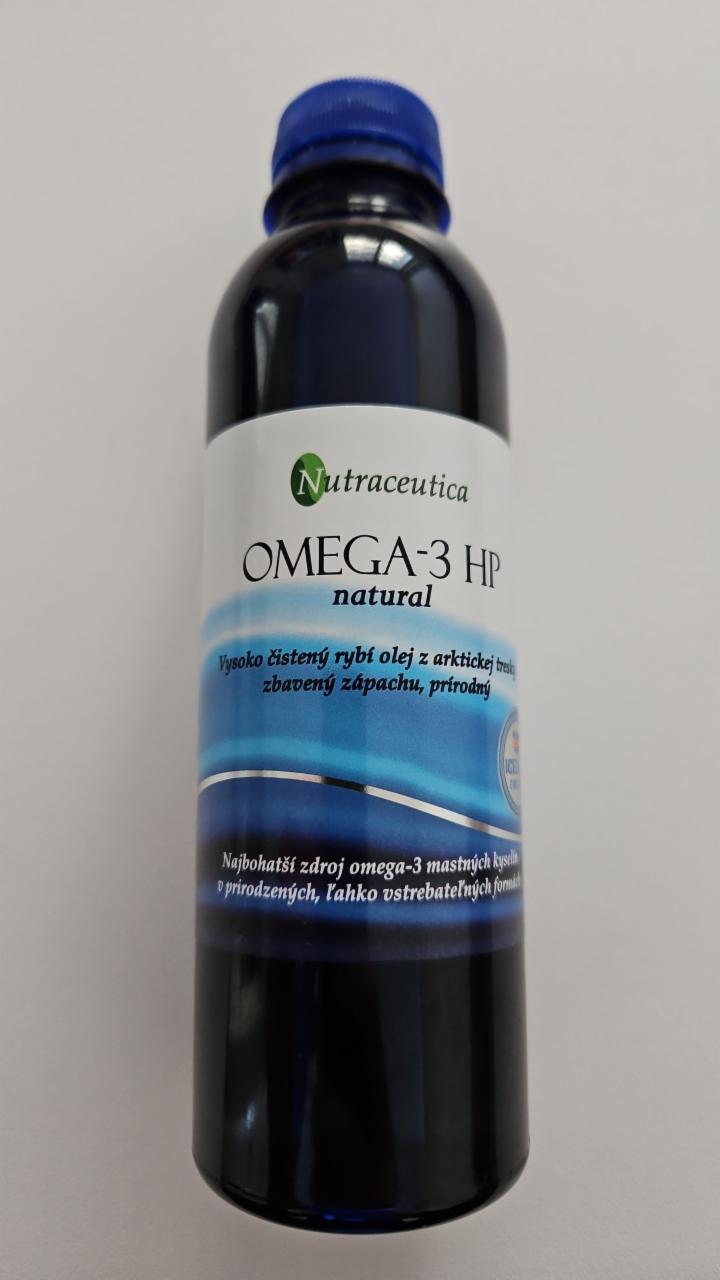 Fotografie - Omega 3 Nutraceutica Rybí olej OMEGA-3 HP natural