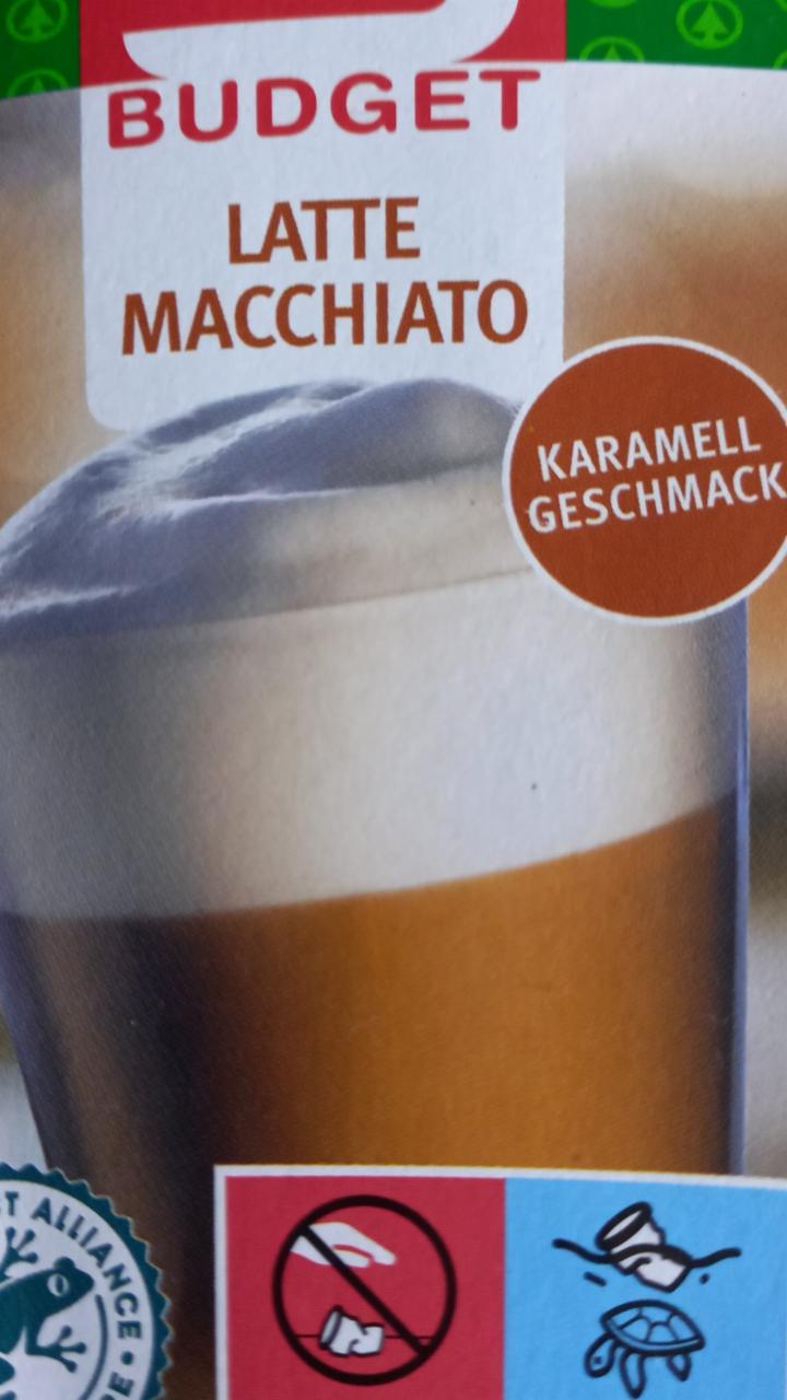 Fotografie - Latte macchiato Spar s budget karamel