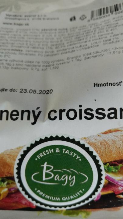 Fotografie - Plneny croissant Bagy