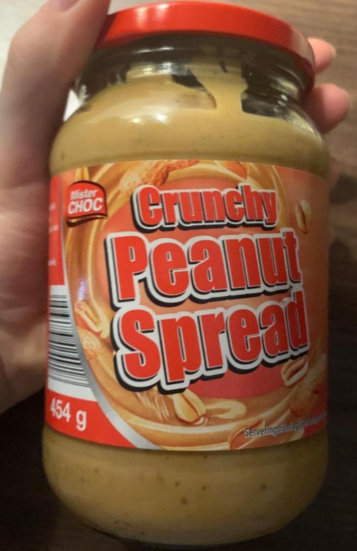 Fotografie - Crunchy peanut spread Mister Choc