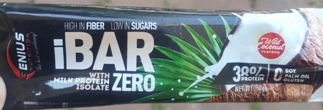 Fotografie - iBar Zero Wild coconut Genius nutrition