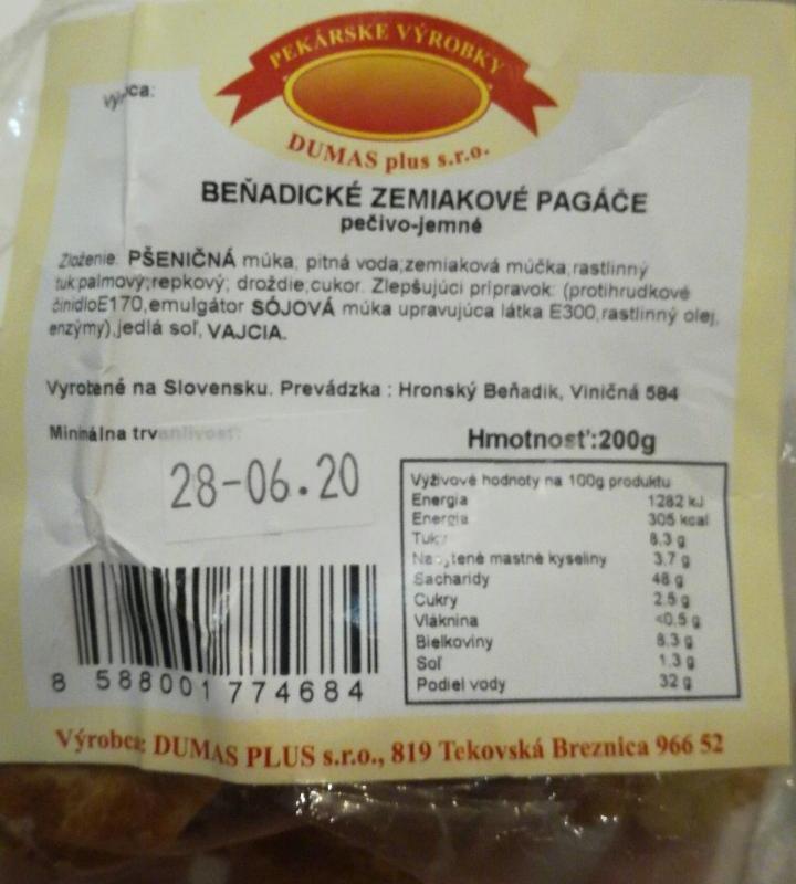 Fotografie - Beňadické zemiakové pagáče