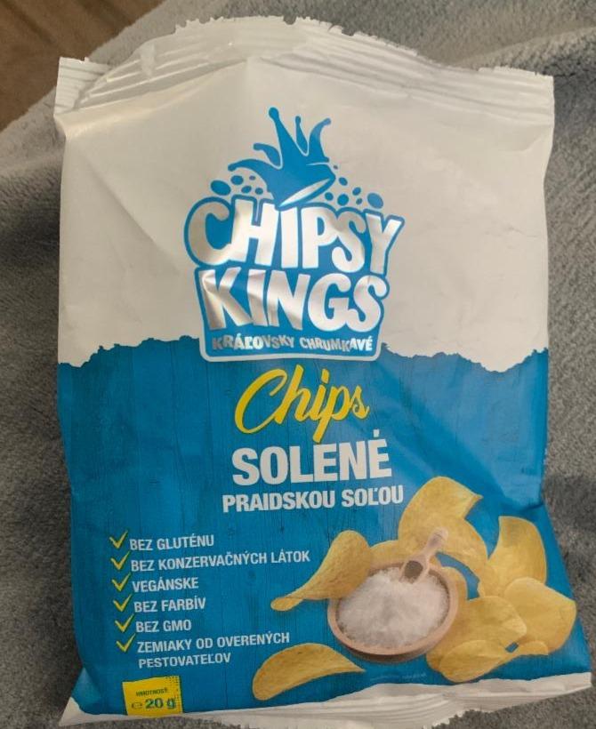 Fotografie - Chips solené praidskou soľou Chipsy Kings