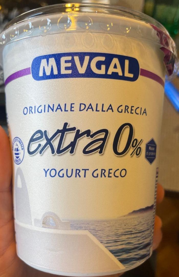Fotografie - yogurt greco extra 0% Mevgal