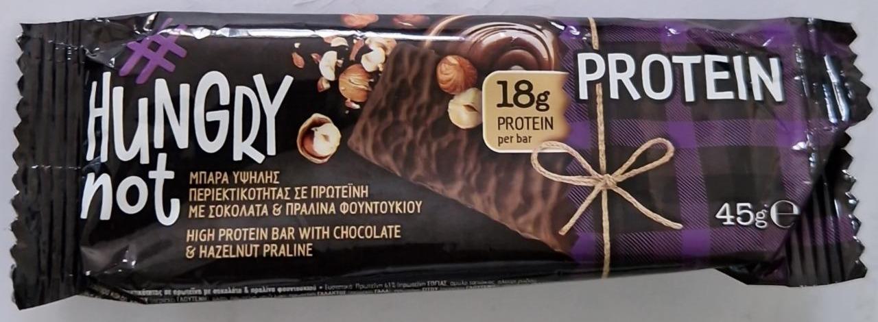 Fotografie - High protein bars with chocolate & hazelnut praline Hungry not