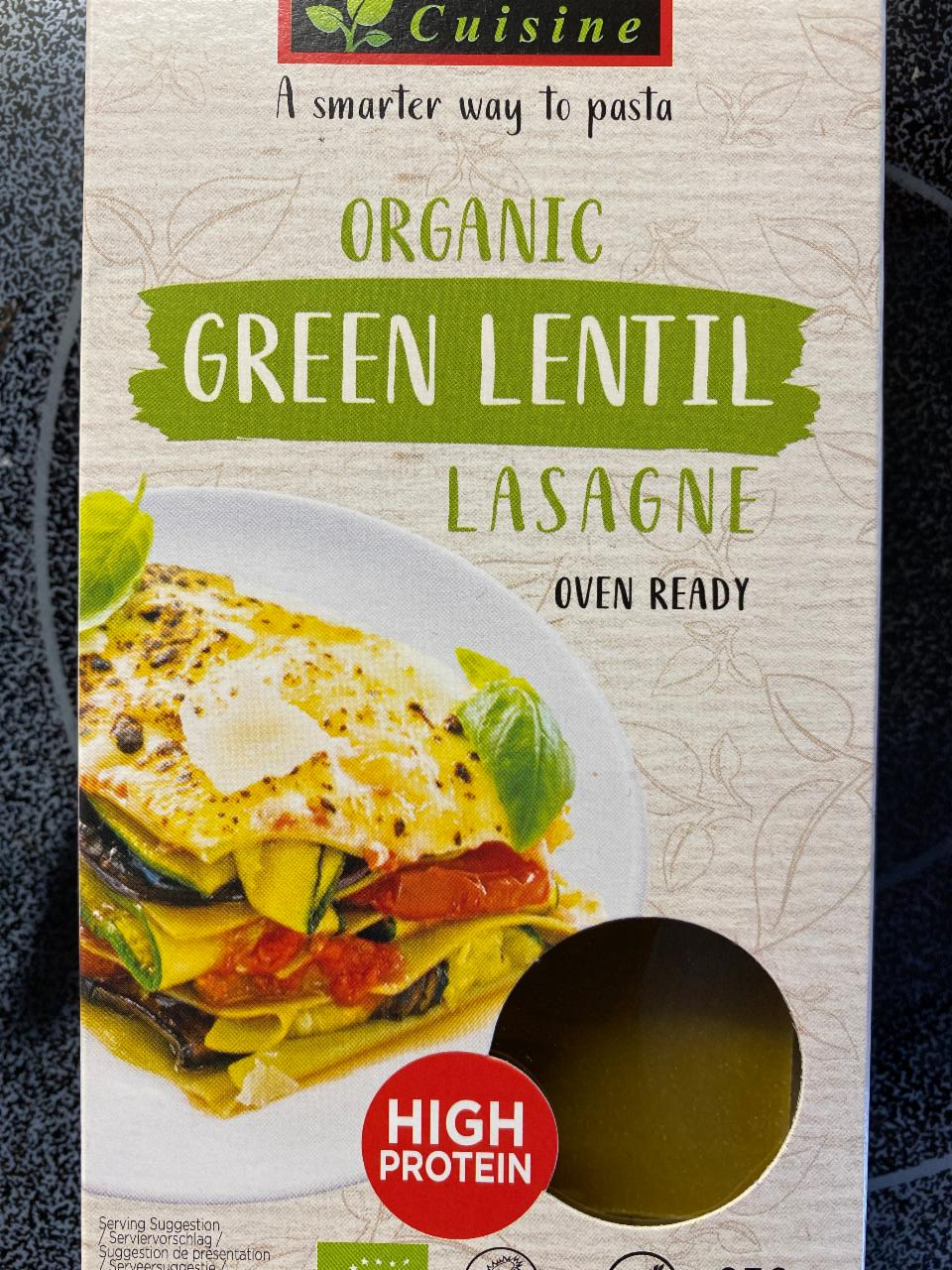 Fotografie - Organic Green Lentil Lasagne