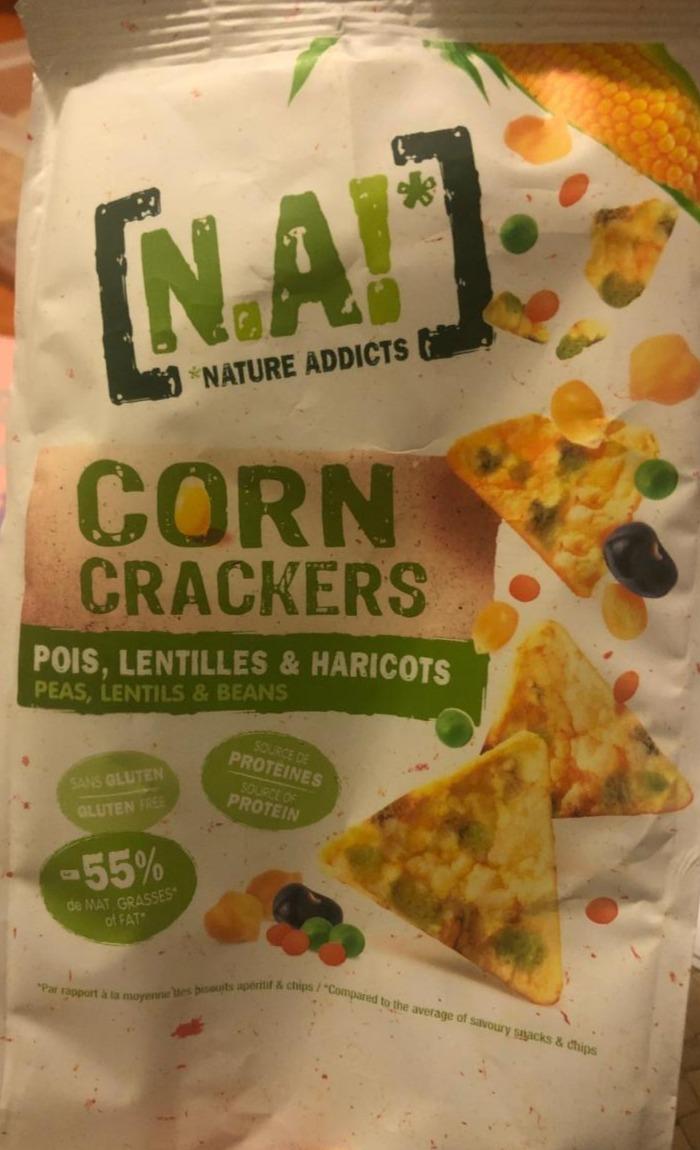 Fotografie - Corn crackers Peas, lentils & beans