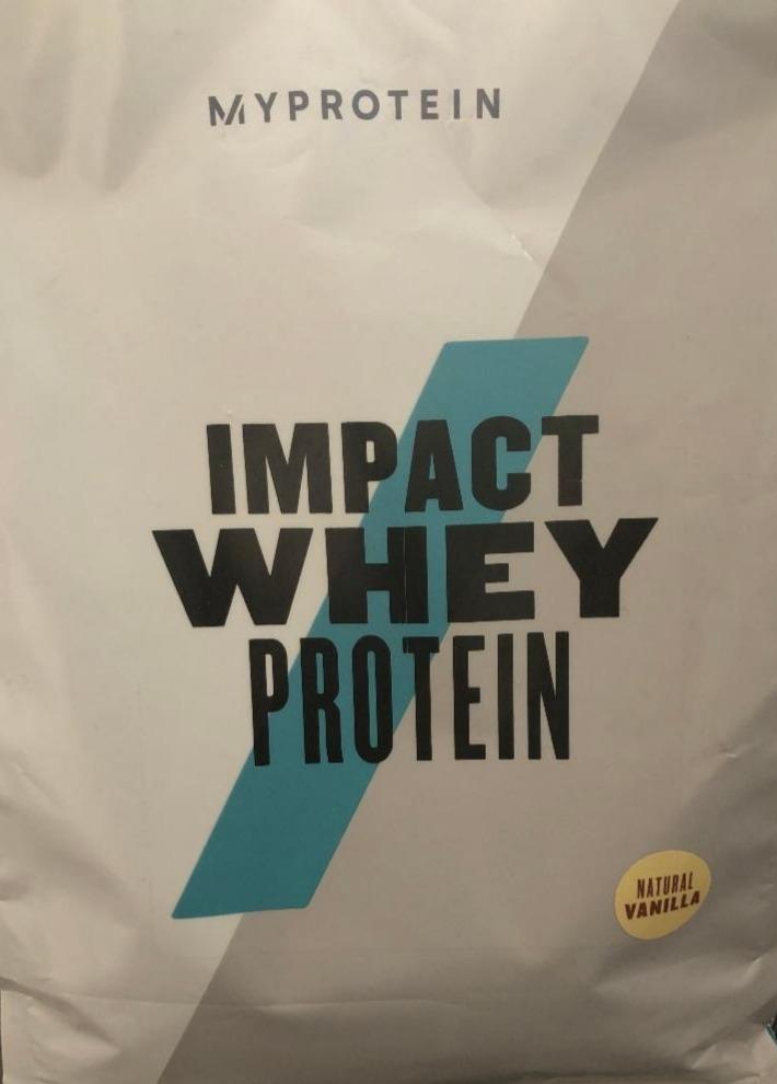 Fotografie - Impact Whey Protein Vanilla Myprotein