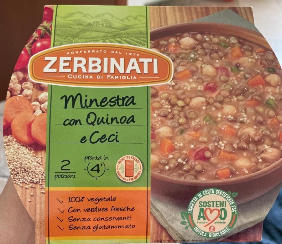 Fotografie - Minestra con Quinoa e Ceci Zerbinati