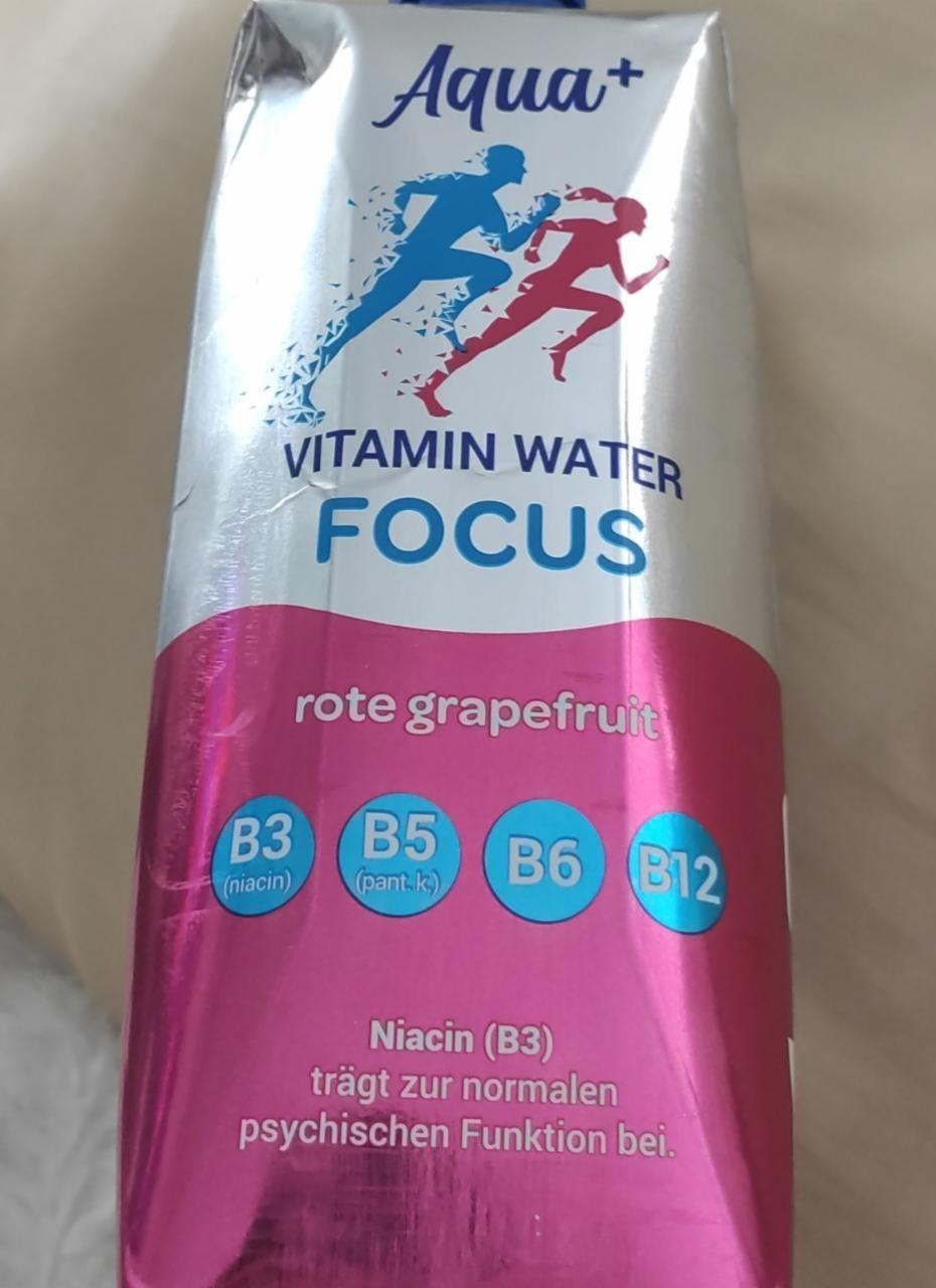 Fotografie - Vitamin water Focus rote grapefruit Aqua+