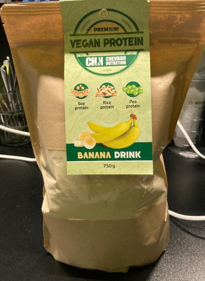 Fotografie - Premium vegan protein Banana drink CHN