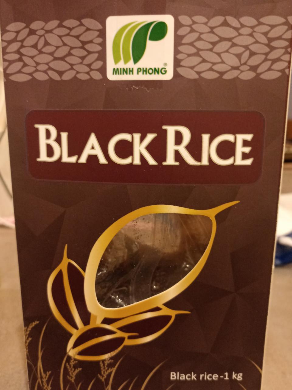 Fotografie - black rice minh phong