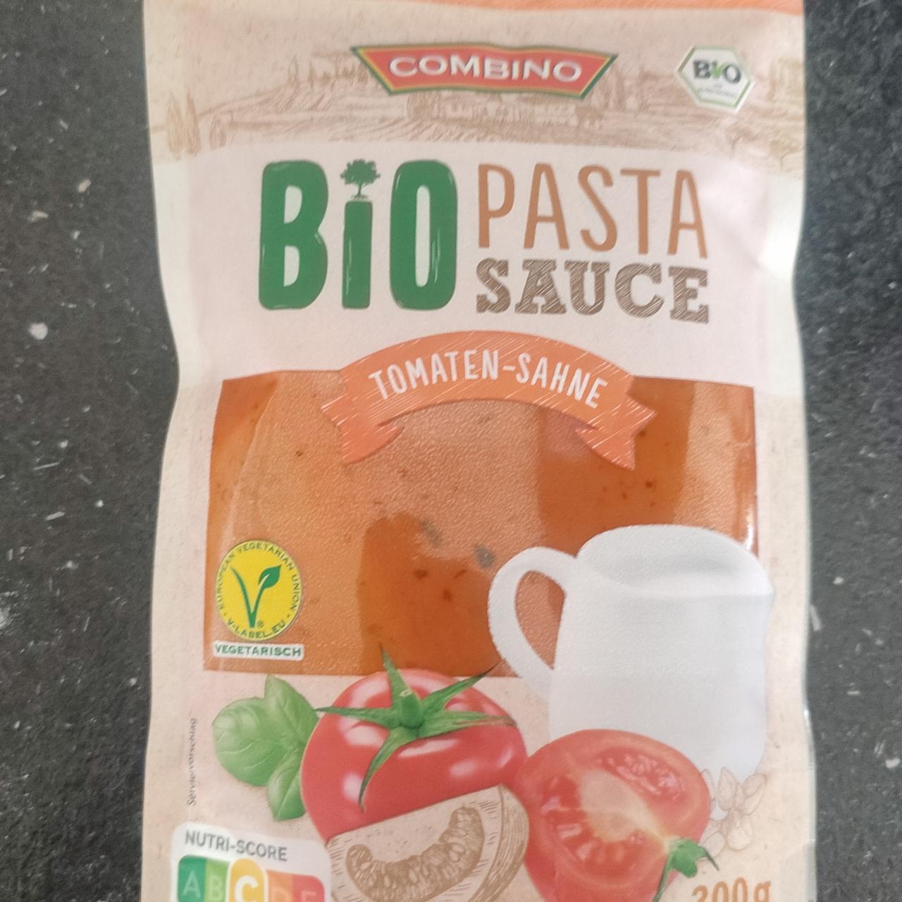 Fotografie - Bio Pasta Sauce Tomaten-Sahne Combino