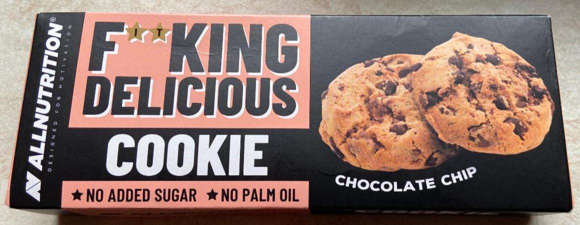 Fotografie - F**king Delicious Cookie chocolate chip Allnutrition