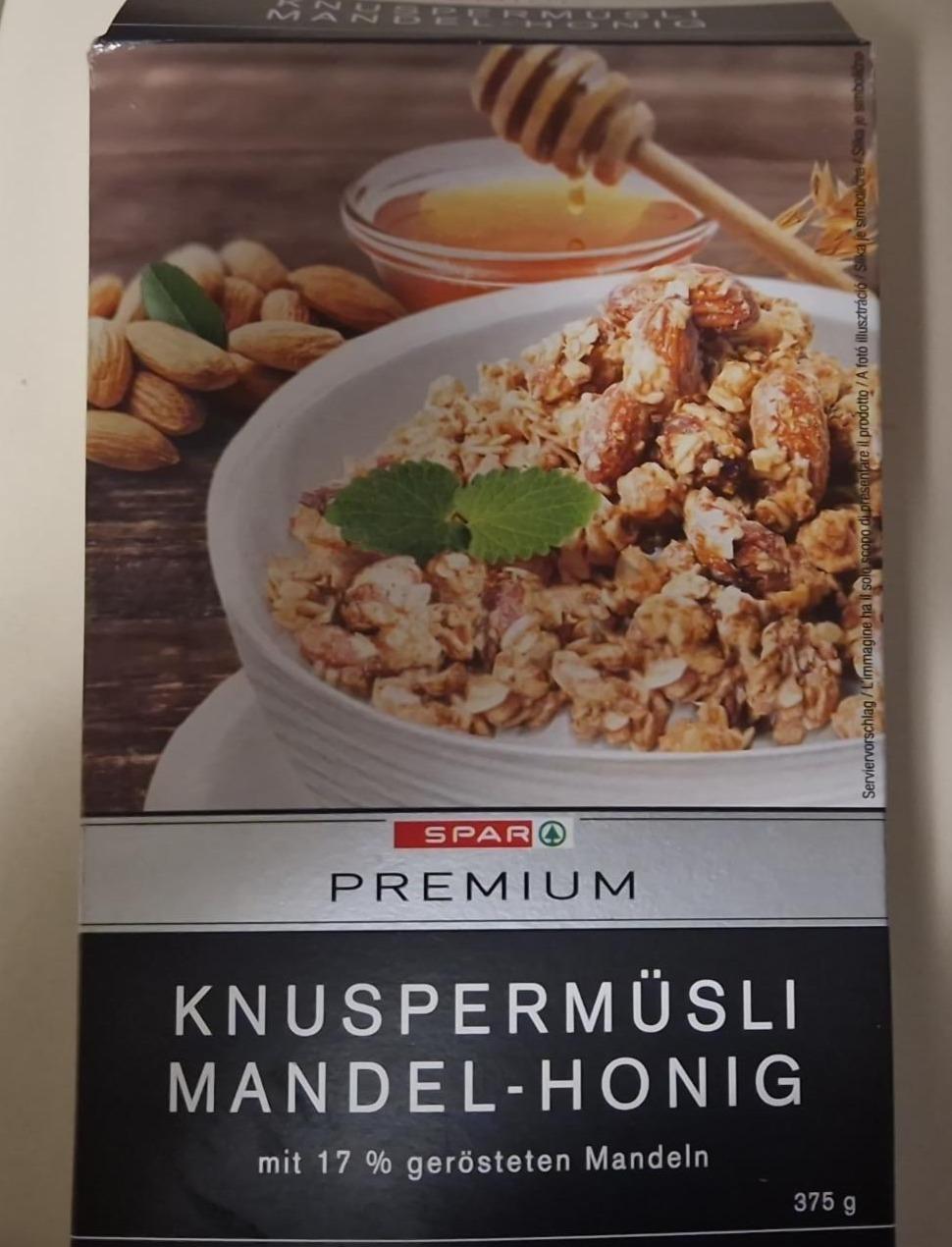 Fotografie - Knuspermüsli Mandel-Honig Spar Premium