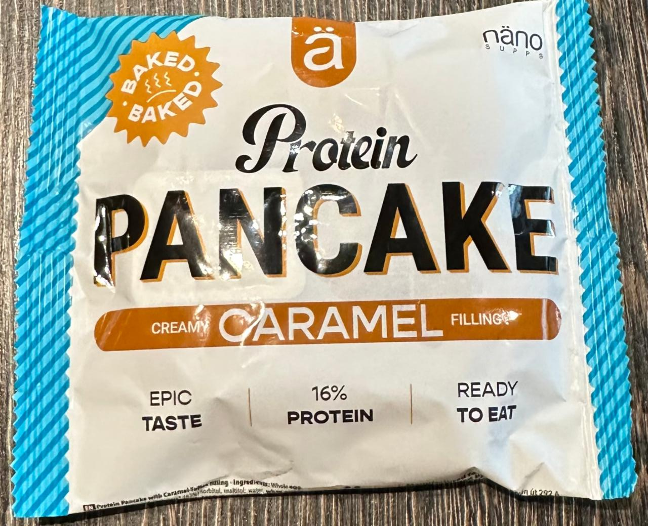 Fotografie - Protein pancake Creamy caramel filling Näno