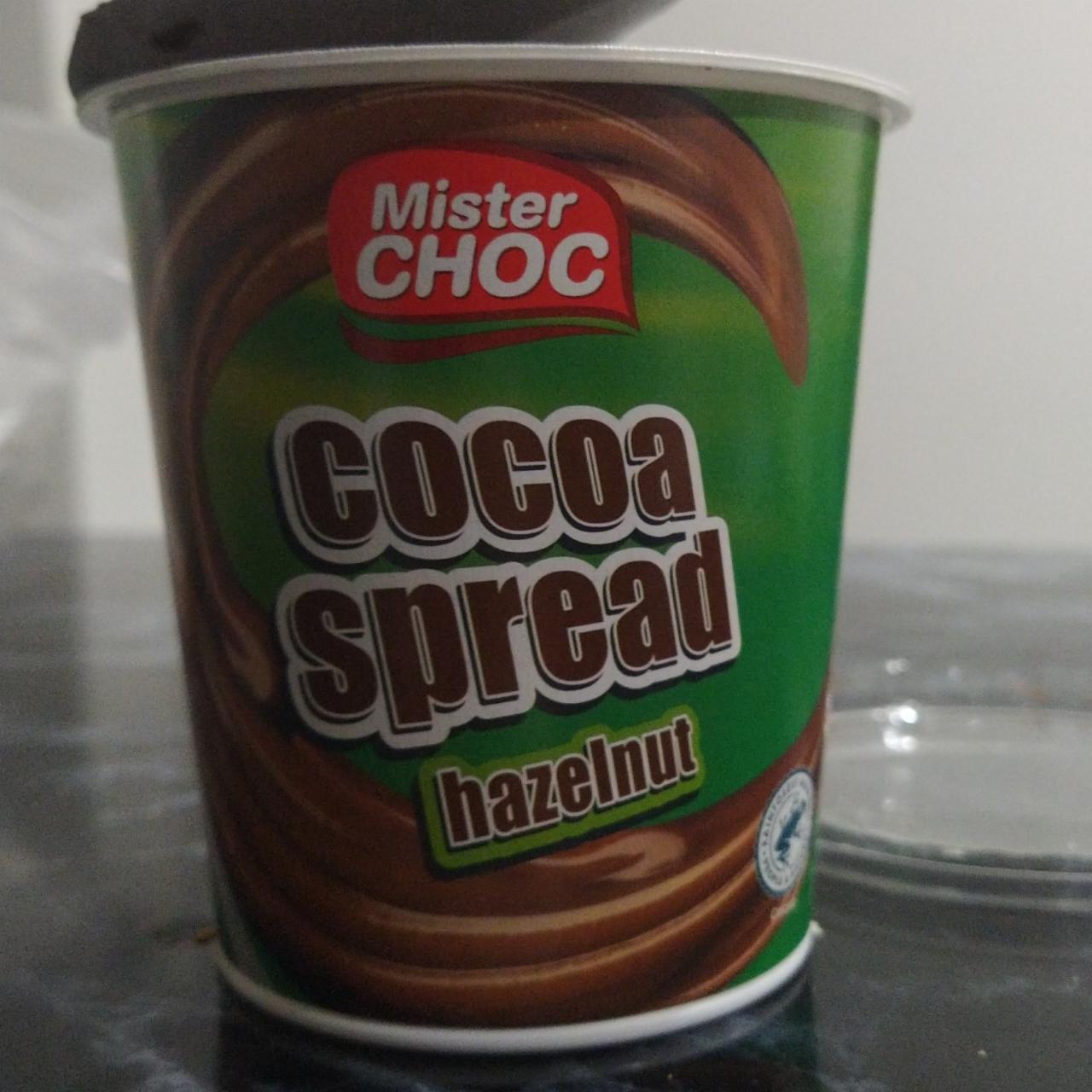 Fotografie - Cocoa spread hazelnut Mister choc