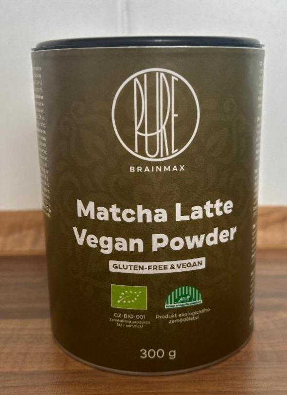 Fotografie - Matcha Latte Vegan Powder Pure Brainmax
