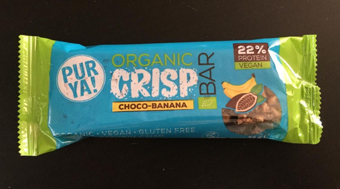 Fotografie - PurYa! Organic crisp bar Choco-Banana