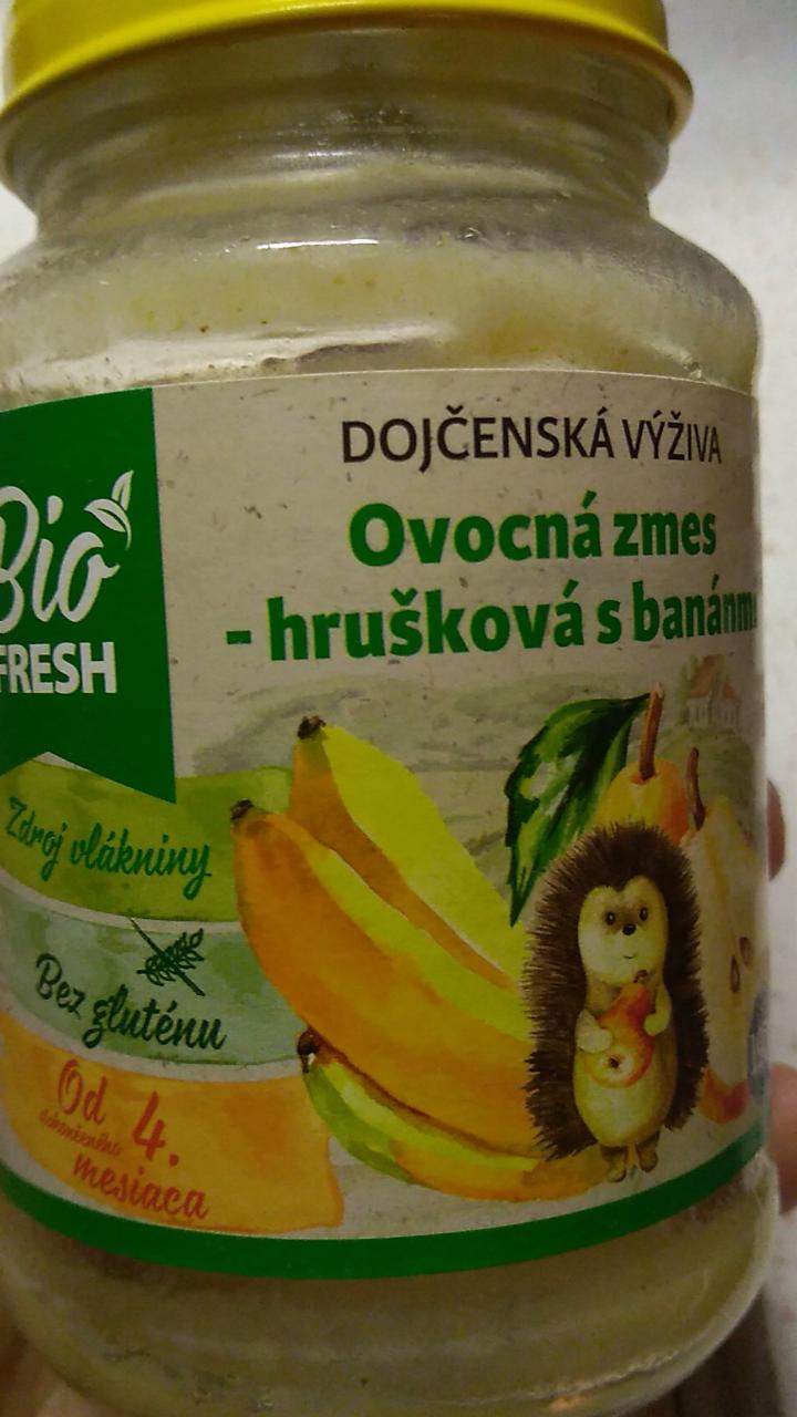 Fotografie - Dojčenská výživa ovocná zmes - hrušková s banánmi