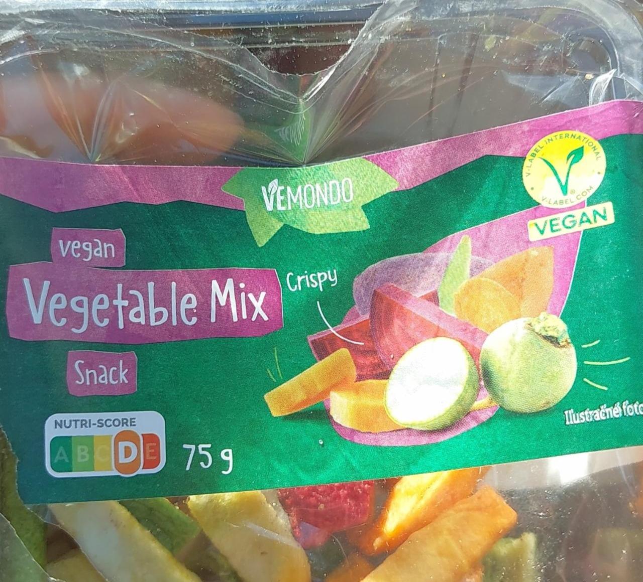 Fotografie - Vegan Vegetable Mix Snack Vemondo