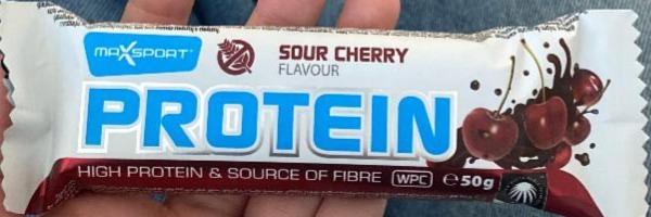 Fotografie - Protein Sour Cherry flavour MaxSport
