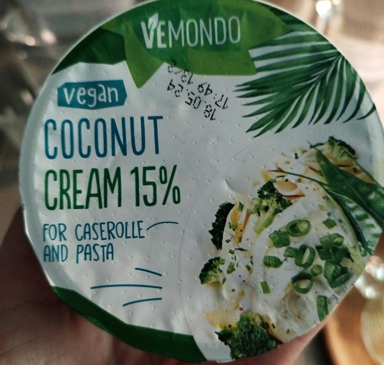 Fotografie - Vemondo Coconut Cream 15%