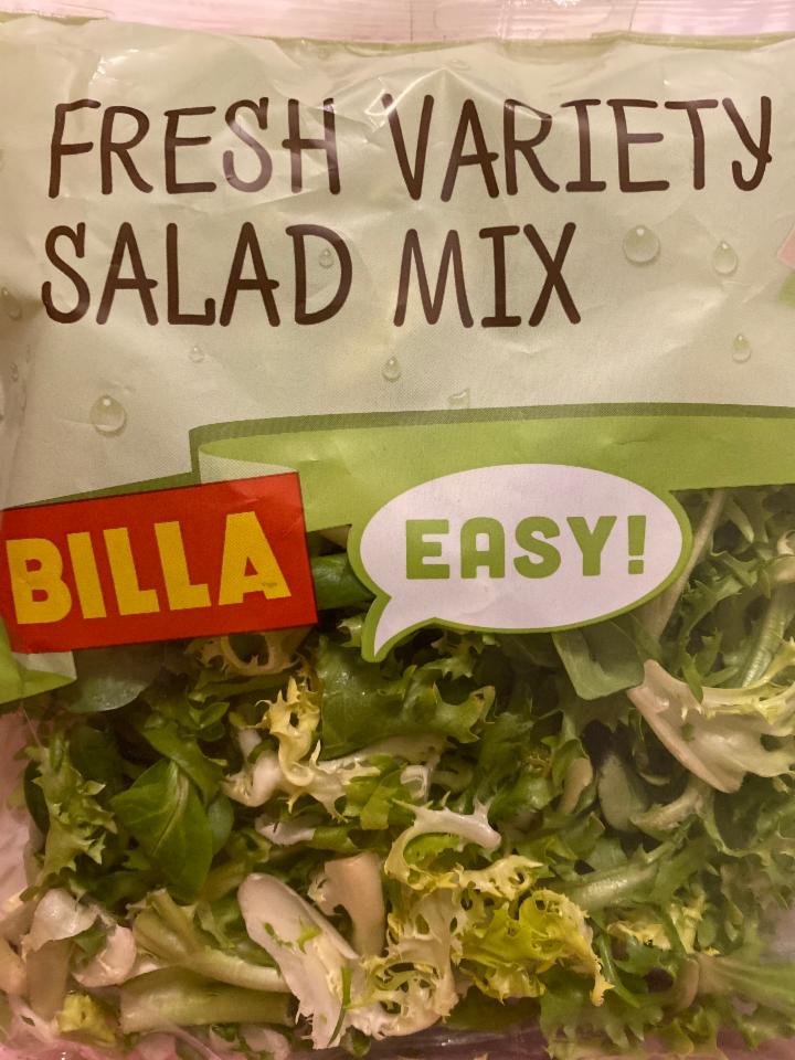 Fotografie - Fresh Variety salad mix Billa