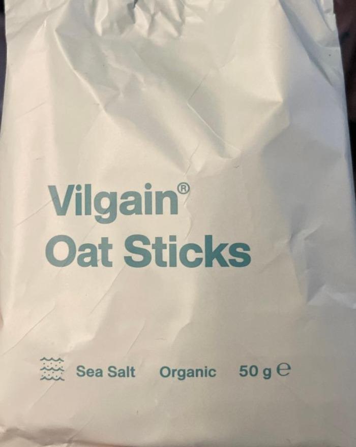 Fotografie - Oat Sticks Sea Salt Vilgain