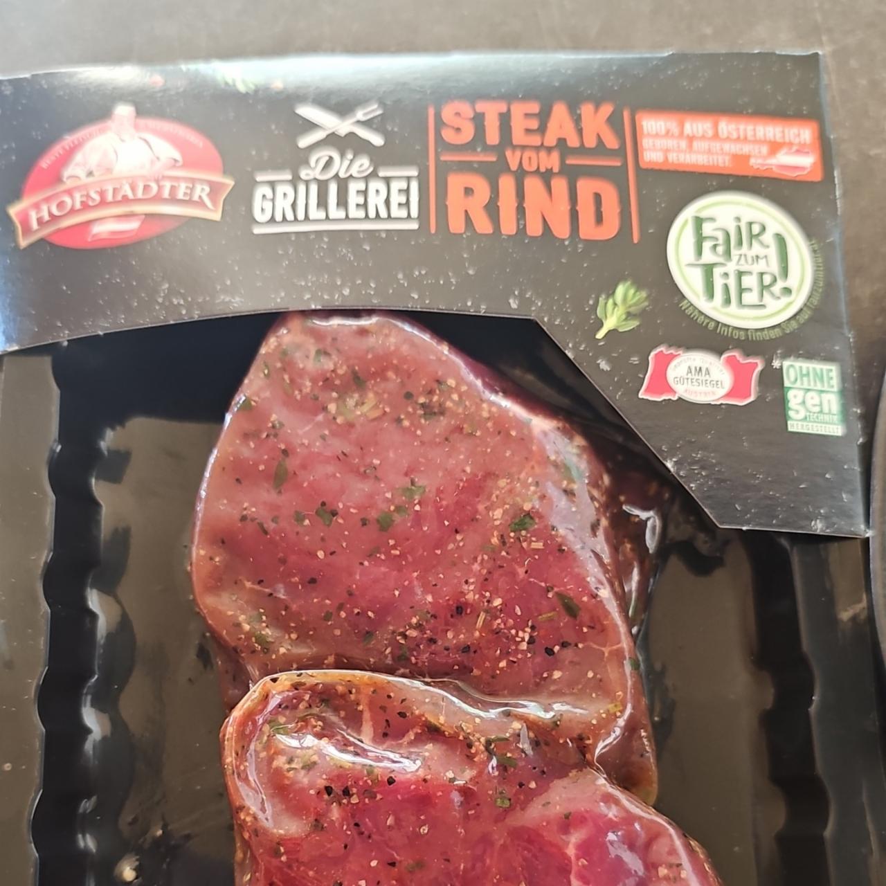 Fotografie - Steak vom Rind Die Grillerei Hofstädter