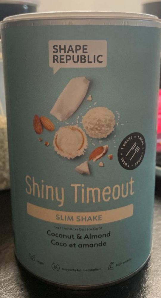 Fotografie - hiny Timeout slim shake Coconut & Almond Shape republic