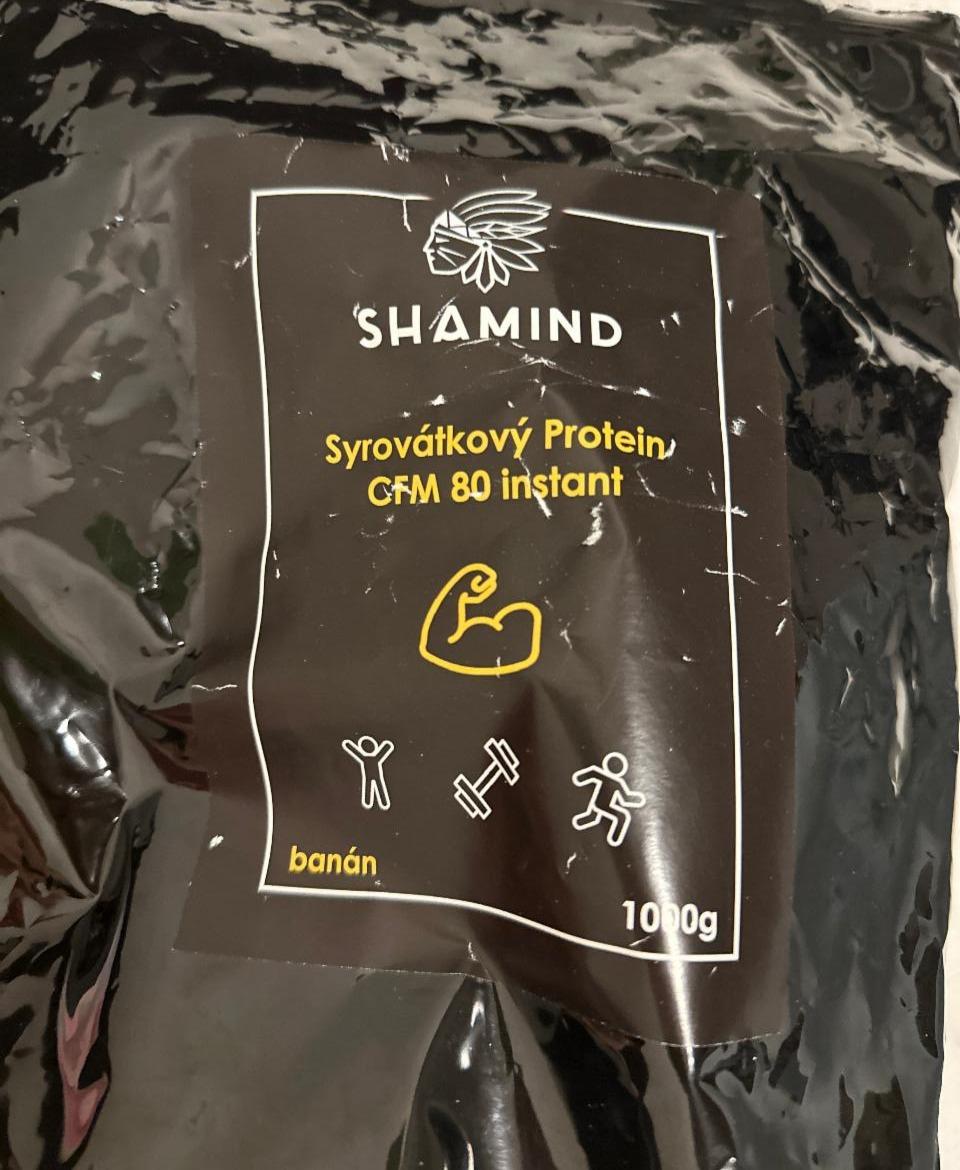 Fotografie - Syrovátkový Protein CFM 80 instant banán Shamind