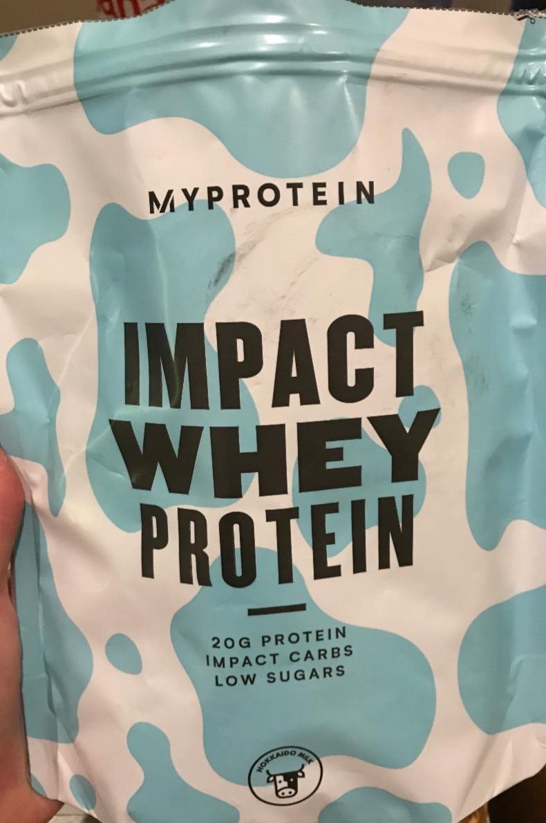 Fotografie - Impact Whey protein MyProtein Hokkaido Milk