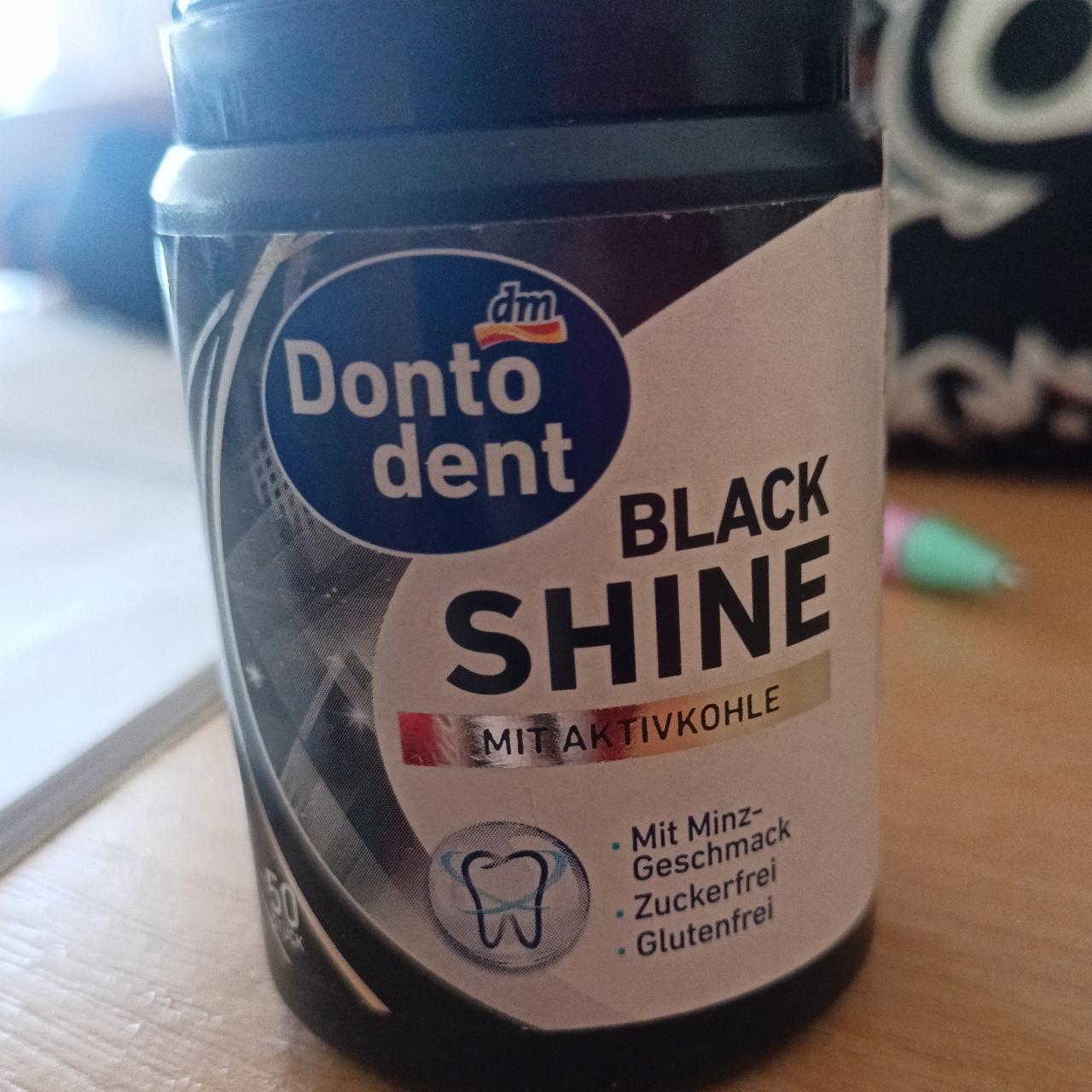 Fotografie - Black Shine žuvačky Dontodent