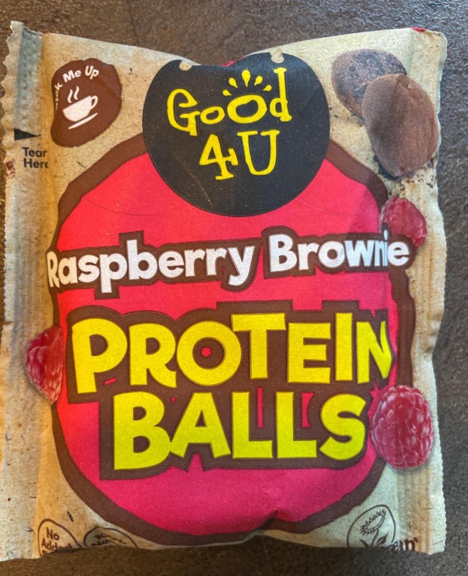 Fotografie - Raspberry Brownie Protein Balls Good 4U