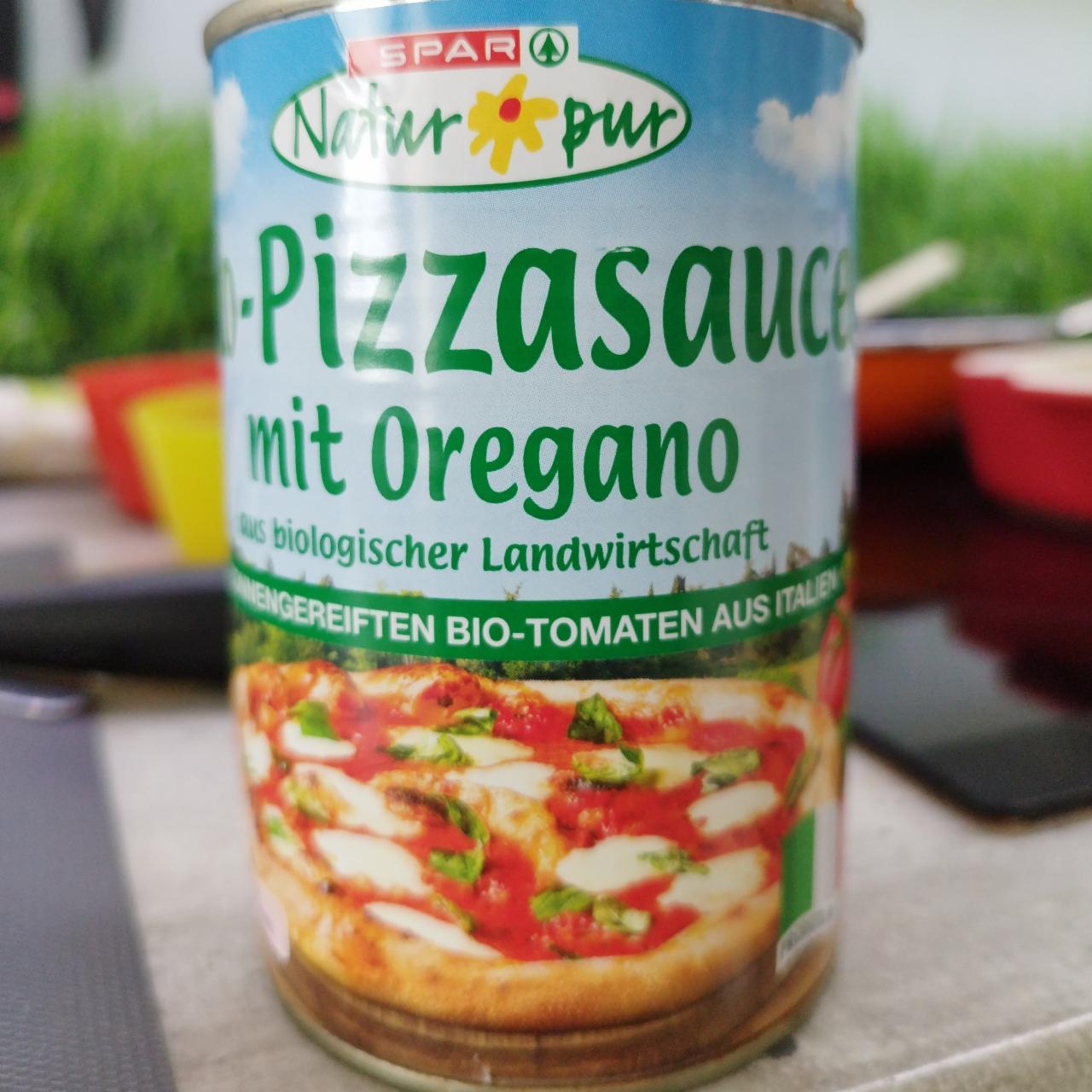 Fotografie - Bio-Pizzasauce mit Oregano Spar Natur pur
