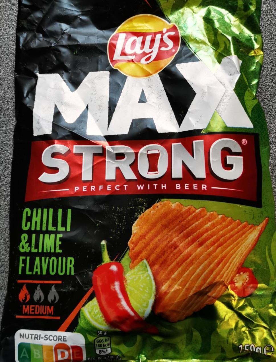 Fotografie - Max Strong Chilli & Lime flavour Lay's