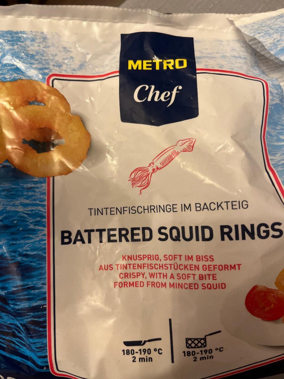 Fotografie - Battered Squid Rings Metro Chef