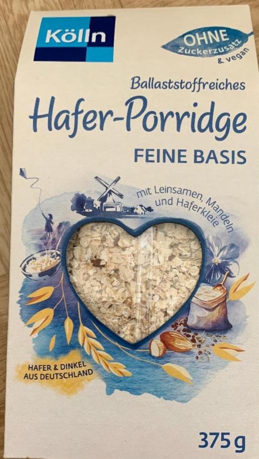 Fotografie - Hafel-Porridge