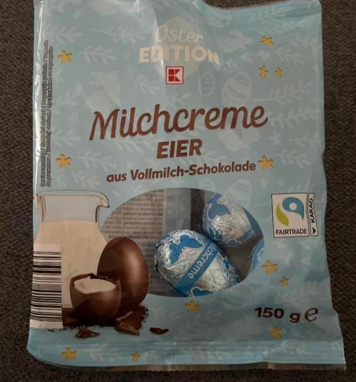 Fotografie - Milchcreme eier aus Vollmilch-Schokolade K Oster Edition