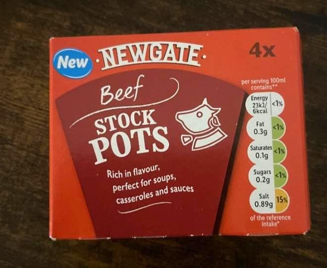 Fotografie - Beef Stock Pots Newgate
