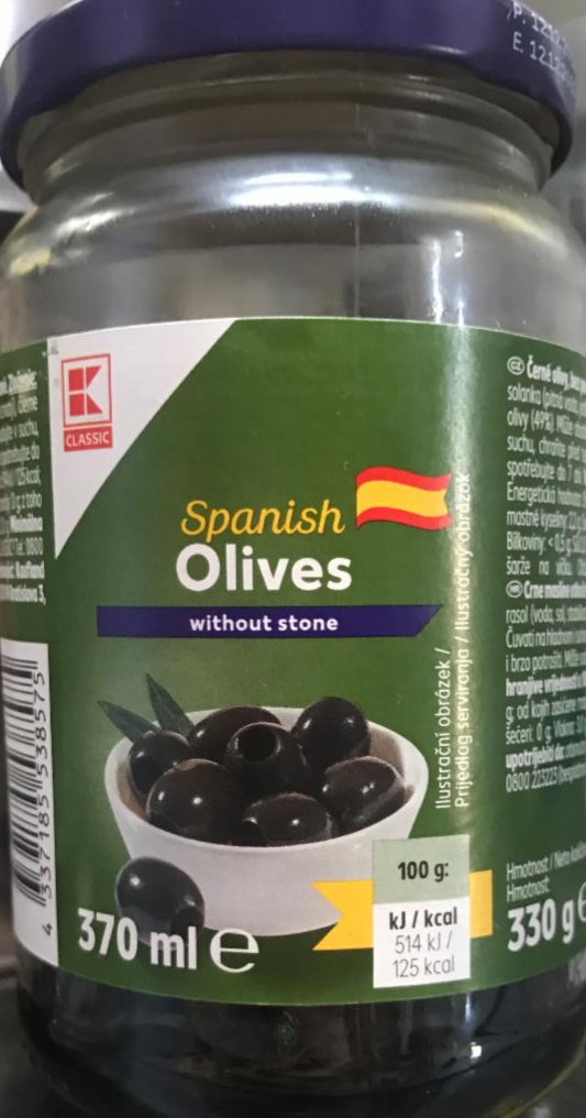 Fotografie - Spanish olives without stone K-Classic