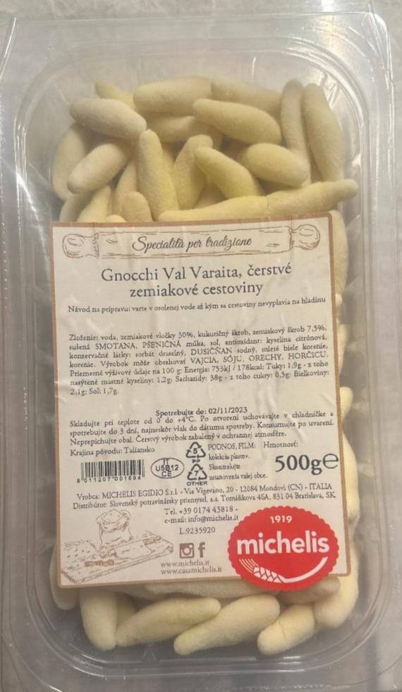 Fotografie - Gnocchi Val Varaita, čerstvé zemiakové cestoviny Michelis