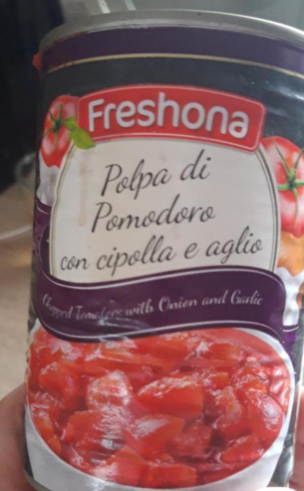 Fotografie - Polpa di pomodoro con cipolla e aglio Freshona