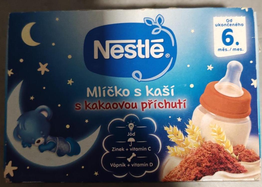 Fotografie - Mlíčko s kaší s kakaovou příchutí Nestlé