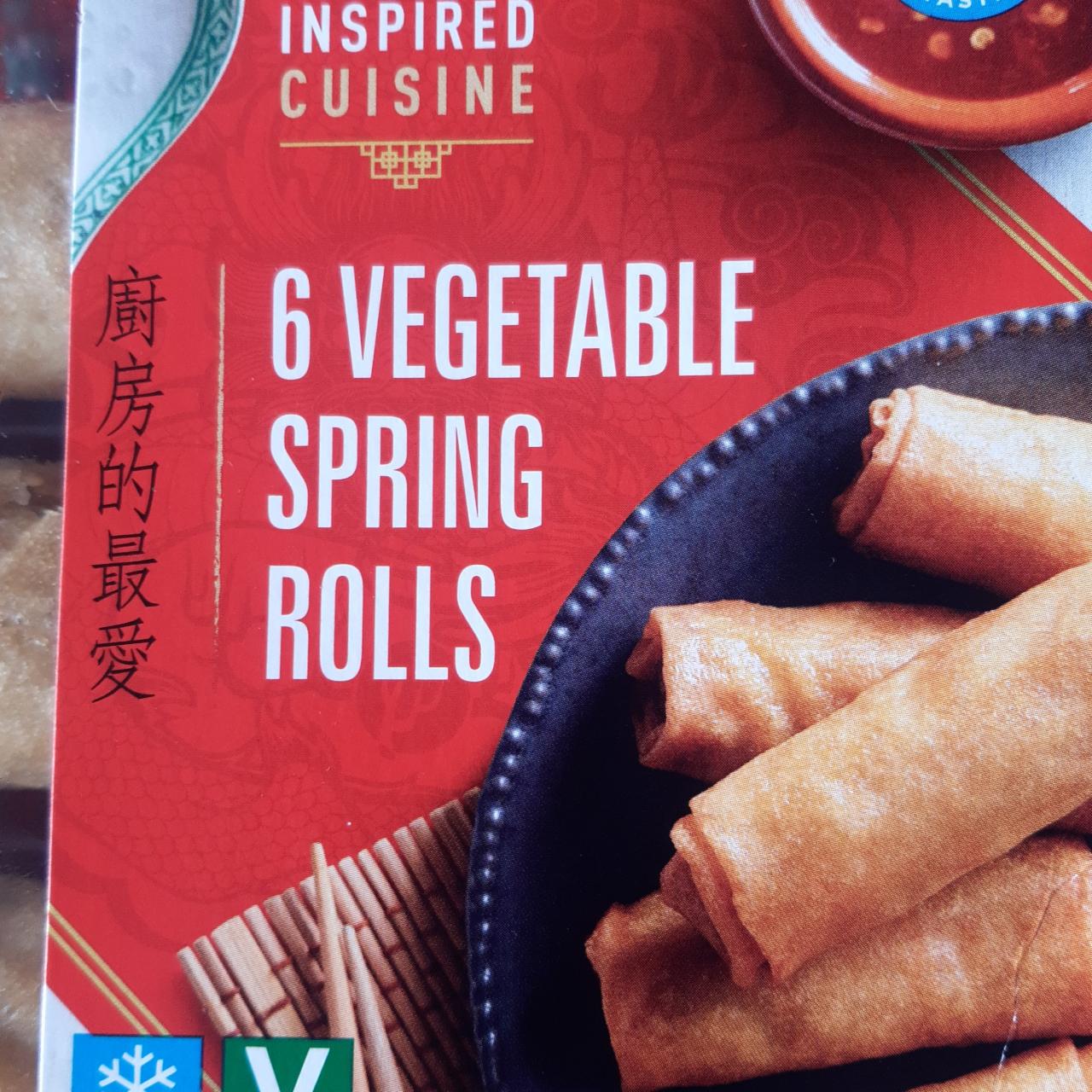 Fotografie - 6 vegetable spring rolls
